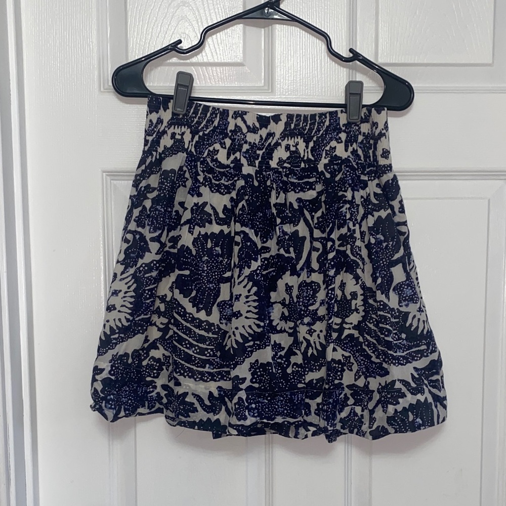 Banana Republic Floral Print Mini Skirt